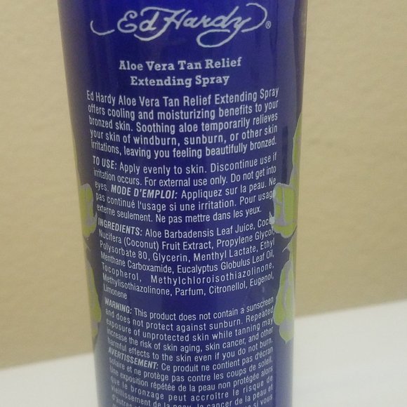COPY - Ed Hardy Aloe Vera Tan Relief Extending Sp… - Picture 2 of 2